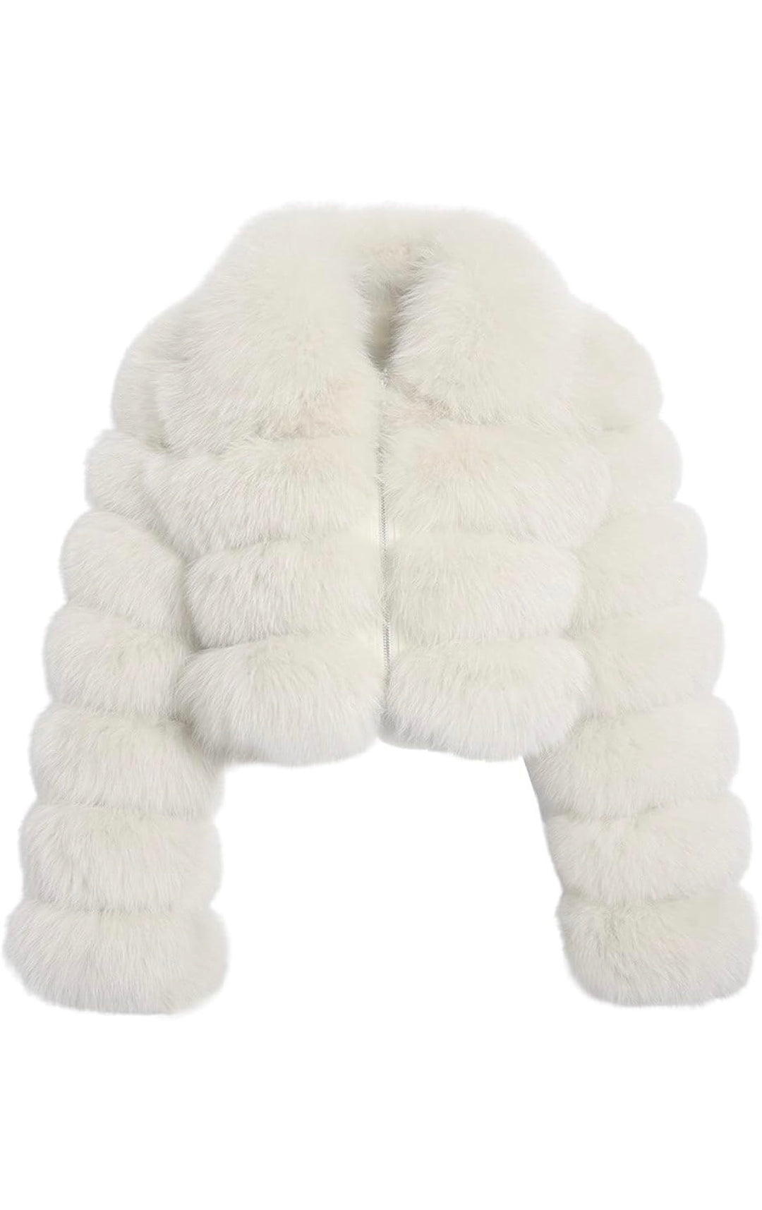 Winter fur jacket