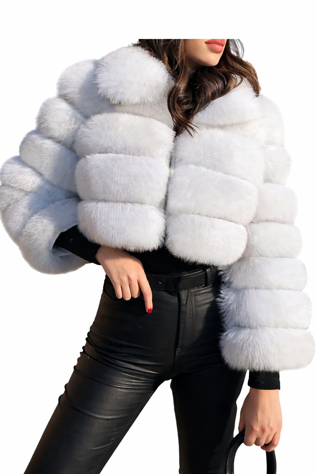 Winter fur jacket