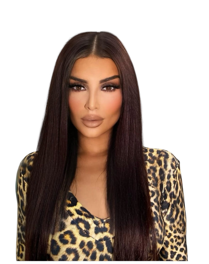 “Chocolate Brown Frontal Wig”
