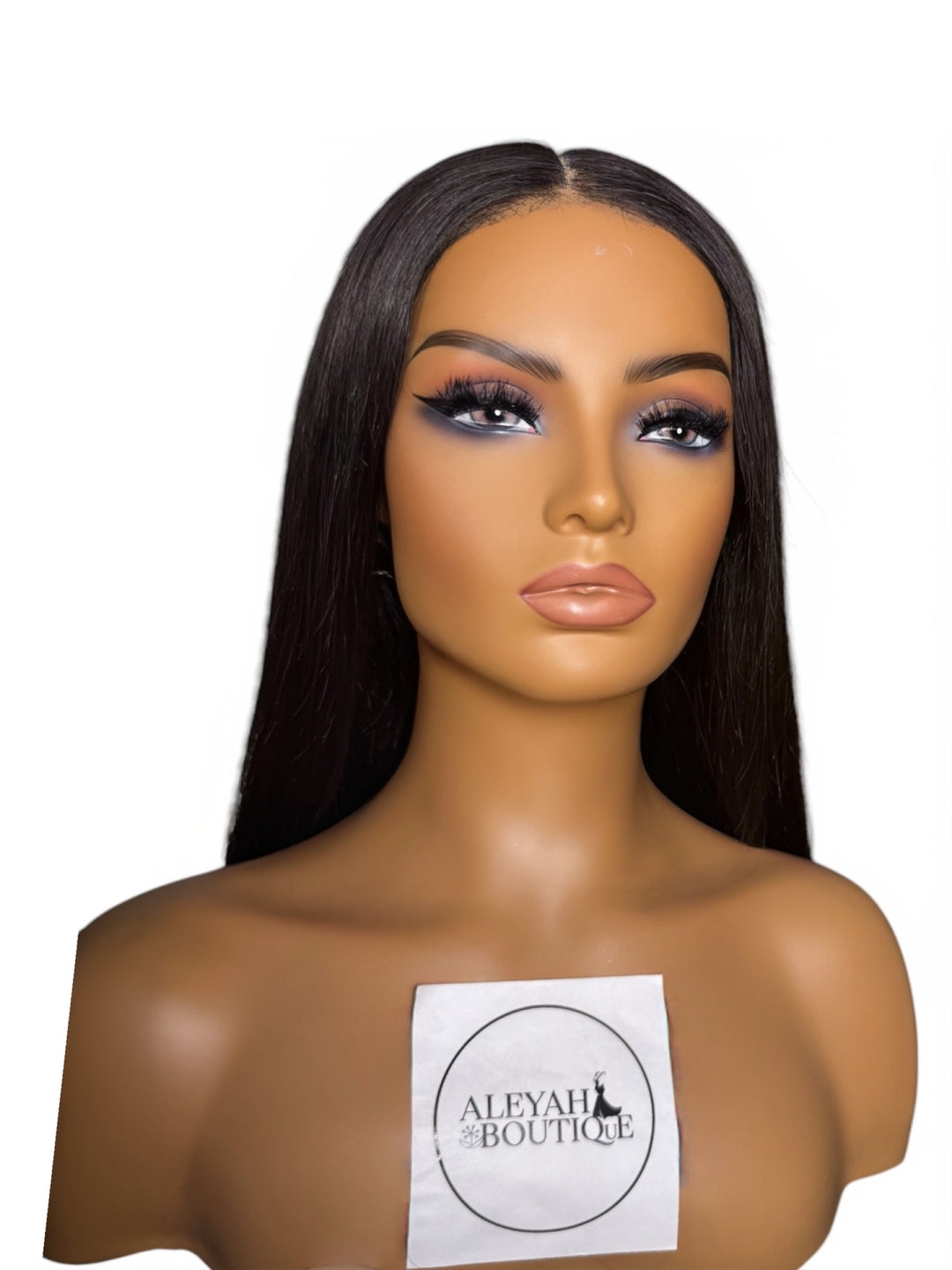 “Luxe Straight Human Hair Wig”