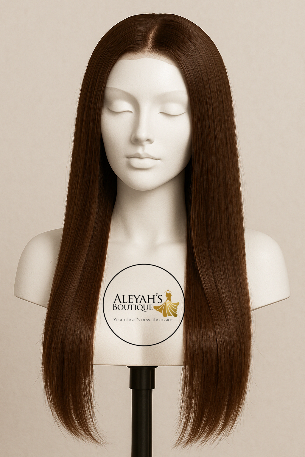 “Chocolate Brown Frontal Wig”
