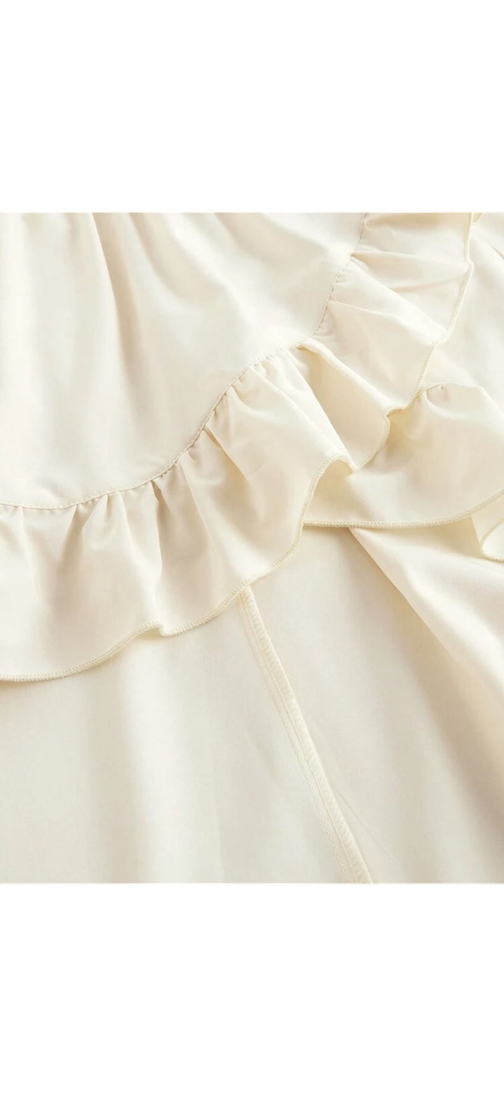 “Ivory Belle Corset Dress”